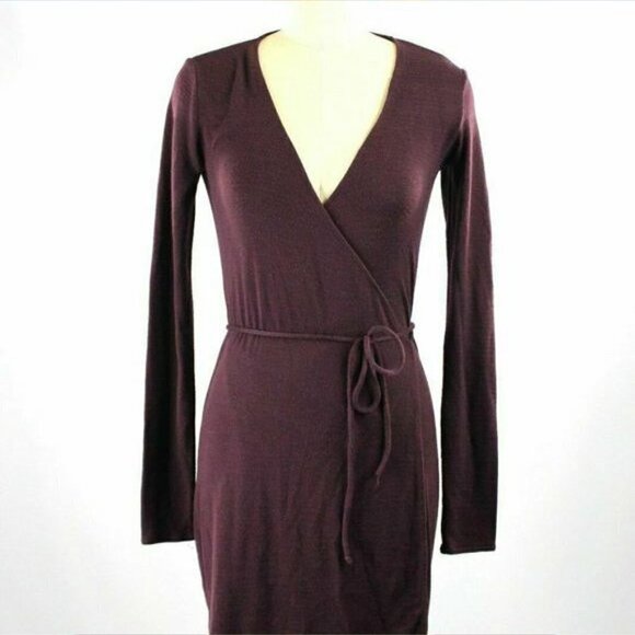 Aritzia Wilfred Chen Wrap Knit Dress GUC - Picture 3 of 4